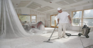 Post-construction cleaning
